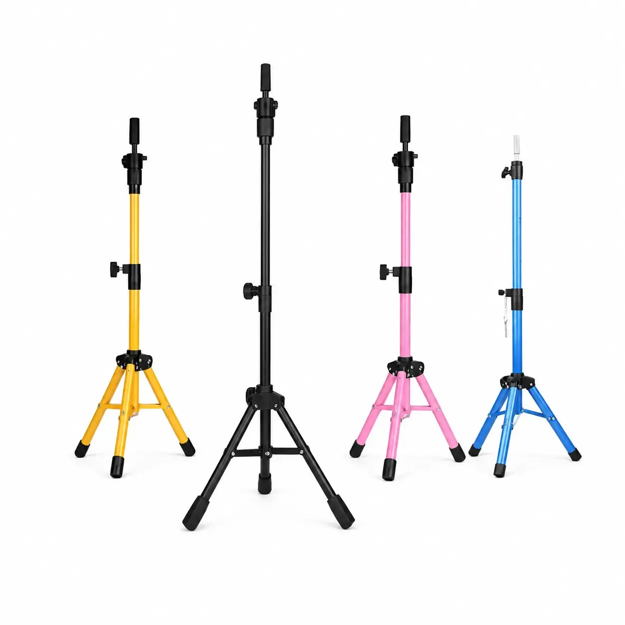 Onyx Selection Adjustable Tripod Wig Stand.webp