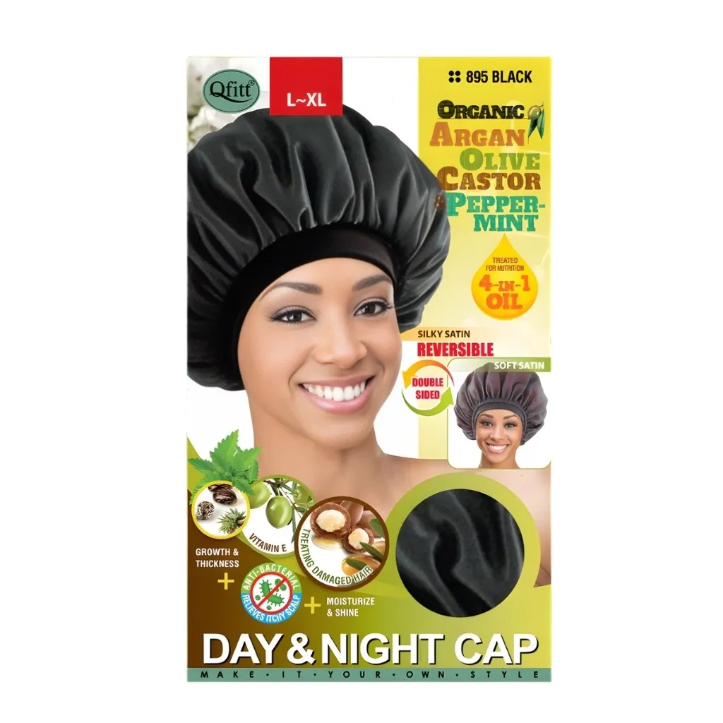 [Q895] Day & Night Cap 12CT (Black)