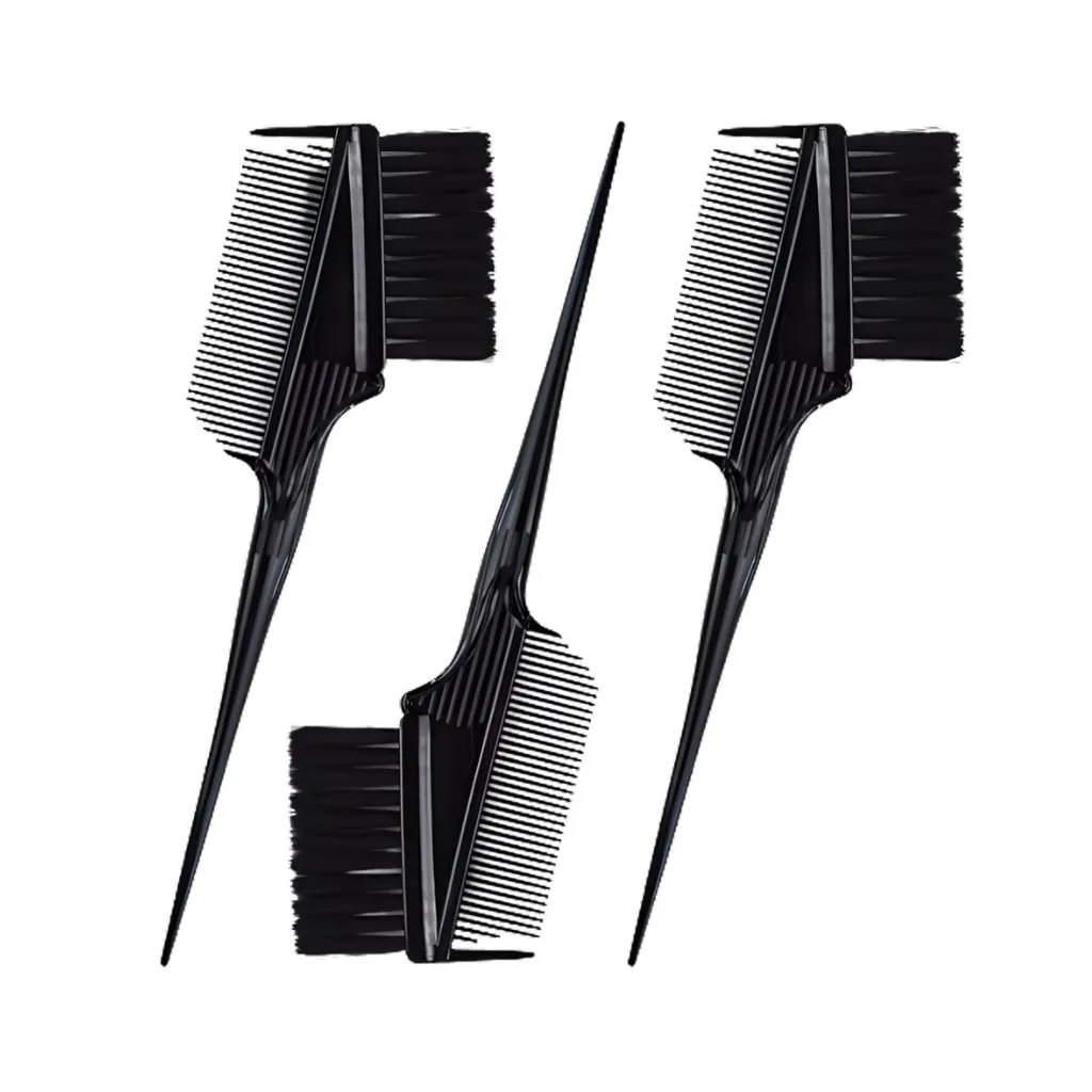 Individually Packed Dye Brush with Comb 12CT