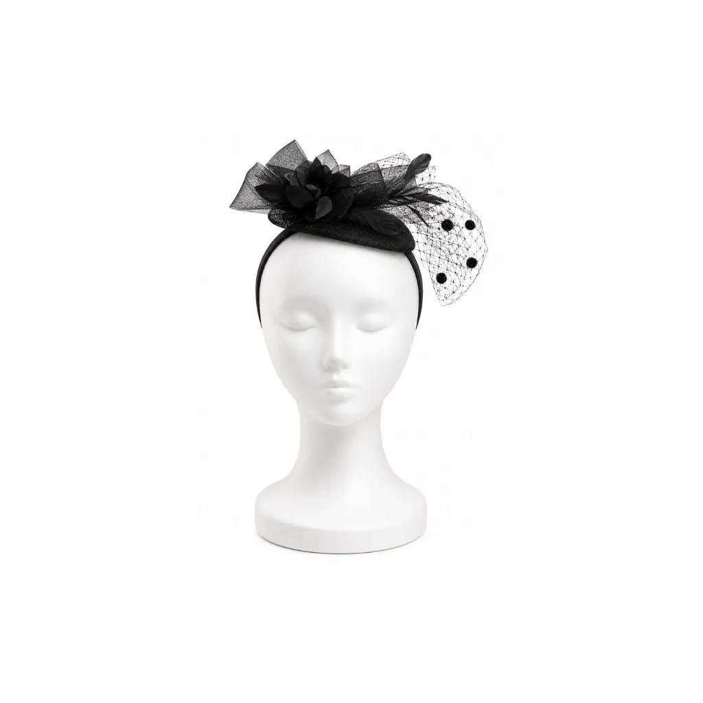 Onyx Selection Fascinator Hat