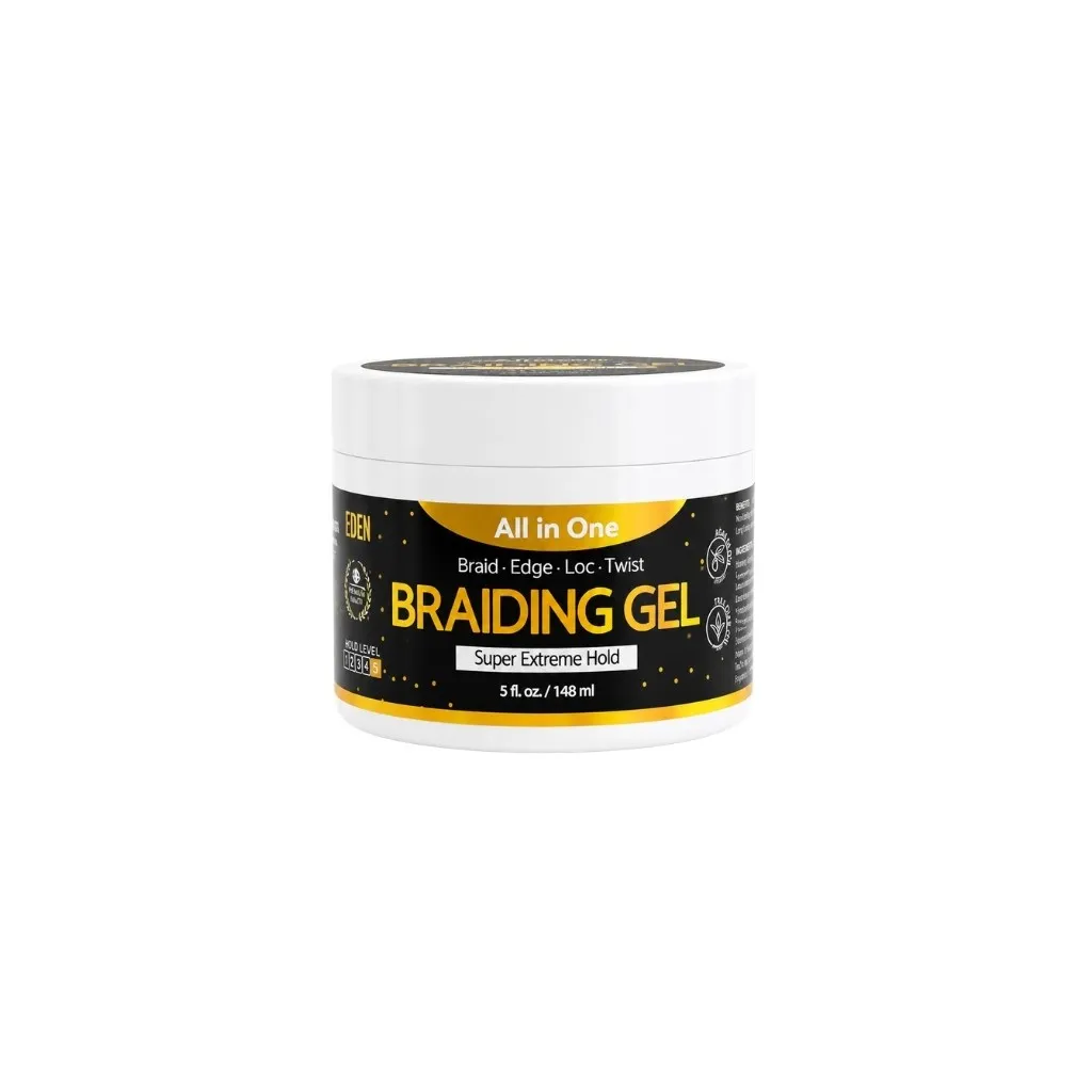 Eden Braiding Gel - Super Extreme 12CT