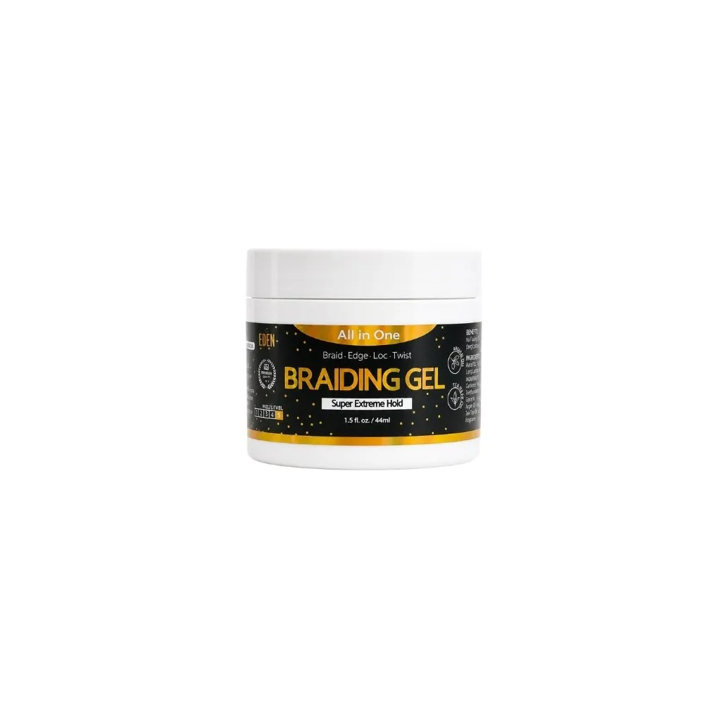 Eden Braiding Gel - Super Extreme 12CT