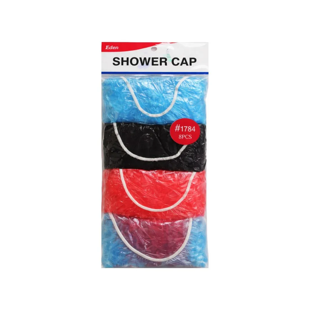 [1783] Shower Cap 8 PCS per Pack , 12CT (Assorted)