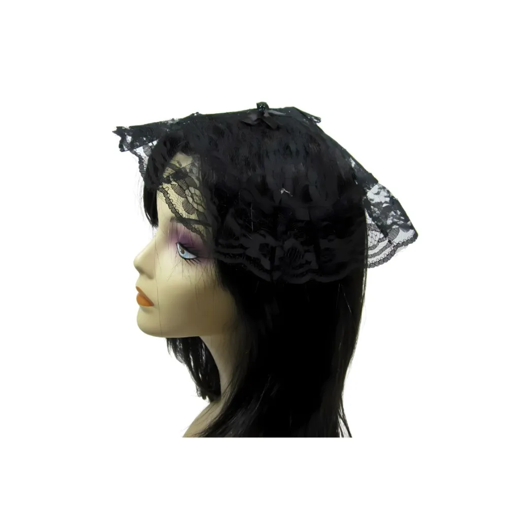 [ABR0302BK] Church Hat 12CT (Black)