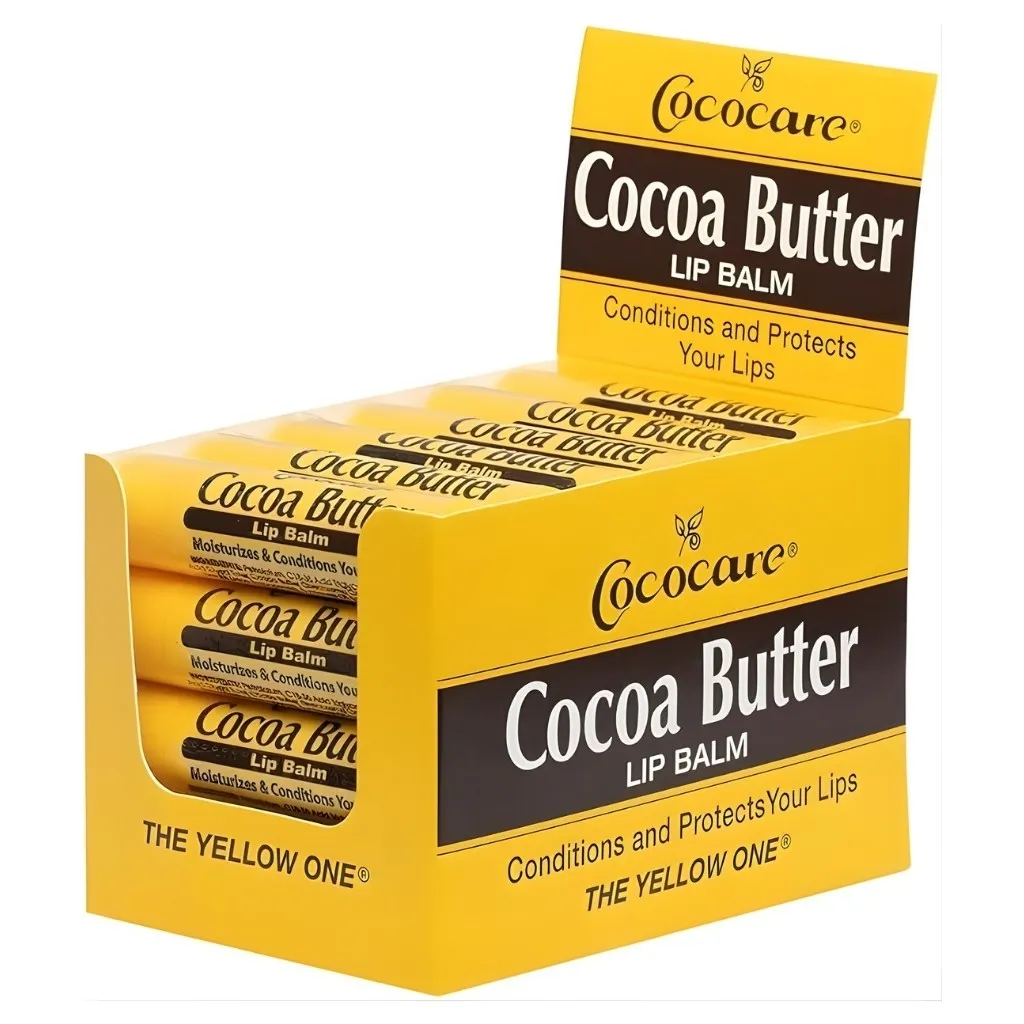Cococare Cocoa Butter Lip Balm 24CT