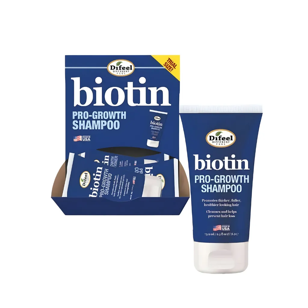 Difeel Biotin Pro Growth Shampoo 12CT