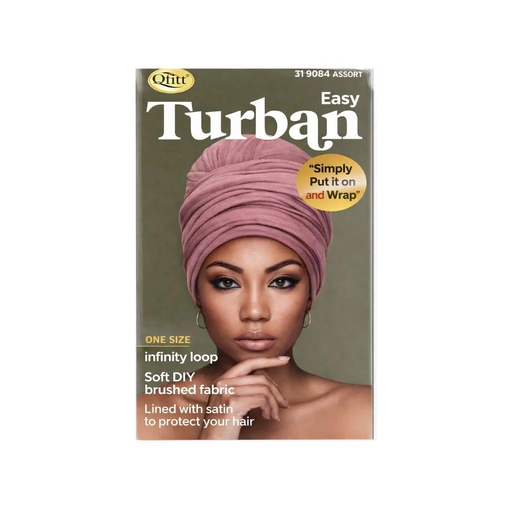 [Q9061] Easy Turban 6CT (Assorted 1)