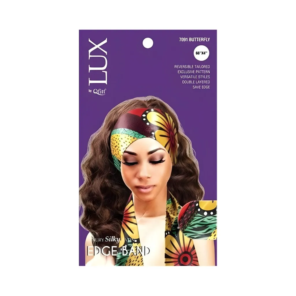 [Q7091] Silk Edge Band 6CT (Afro)