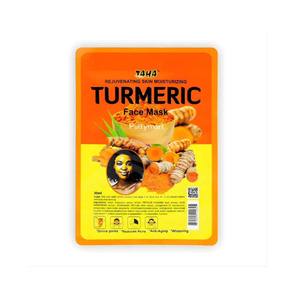Taha Turmeric Face Mask 0.2oz 12CT