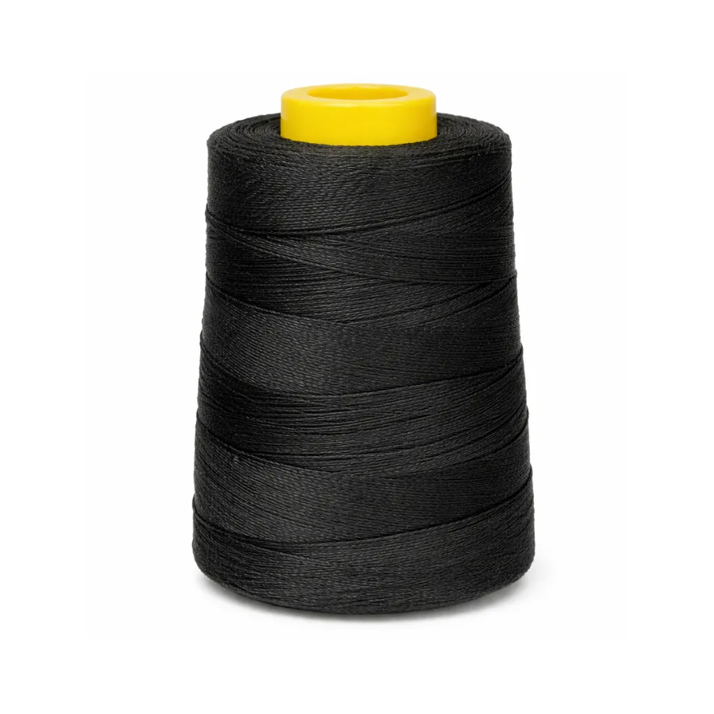 [WT-401] Weaving Thread 6CT (400 Yards, Black)