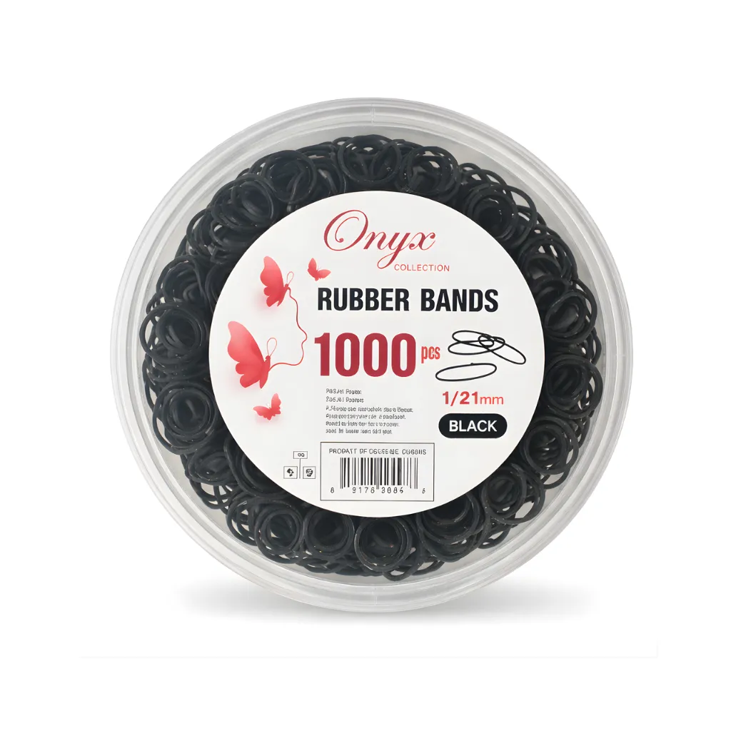 [RB1000-BKJ] Small Size Rubber Band 1000CT (Black)
