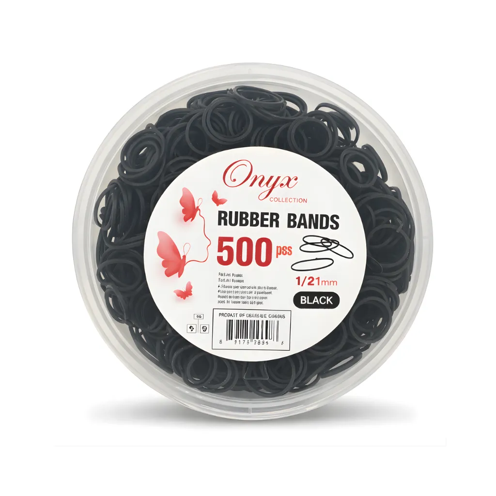 [RB500-BKJ] Small Size Rubber Band 500CT (Black)