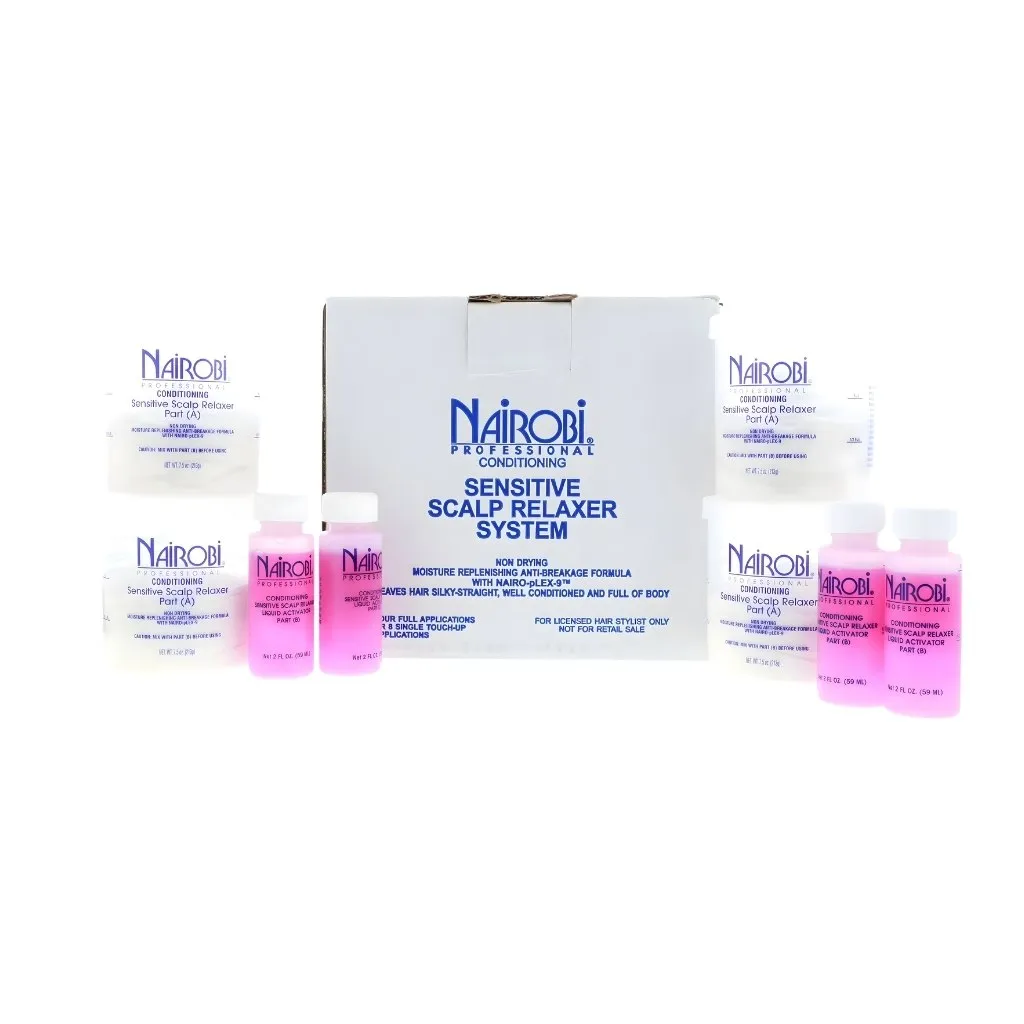 [NSR04] Nairobi Sensitive Scalp Relaxer Kit 4 Packs