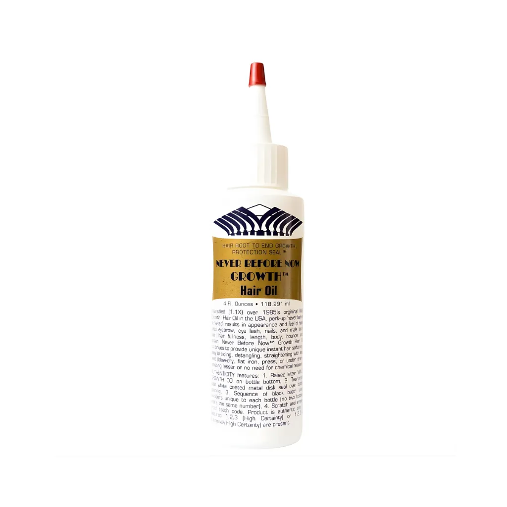 Never Before Now Growth Oil