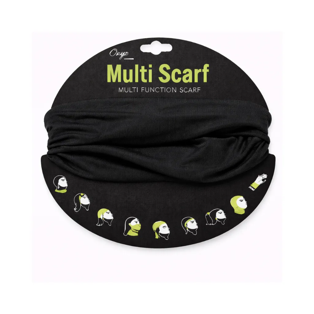 [MWB018] Onyx Selection Multi-Wear Scarf 12CT (Black)