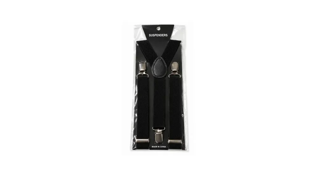 [SP-100BK] Onyx Selection Suspender 12CT (Black)
