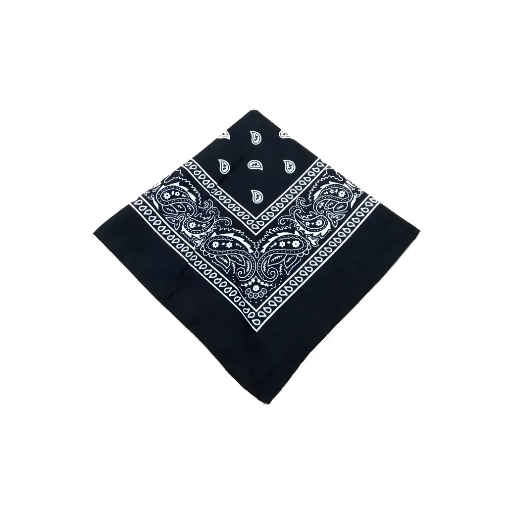 [BAN001] Onyx Selection Individually Packed Bandana 12CT (Black)