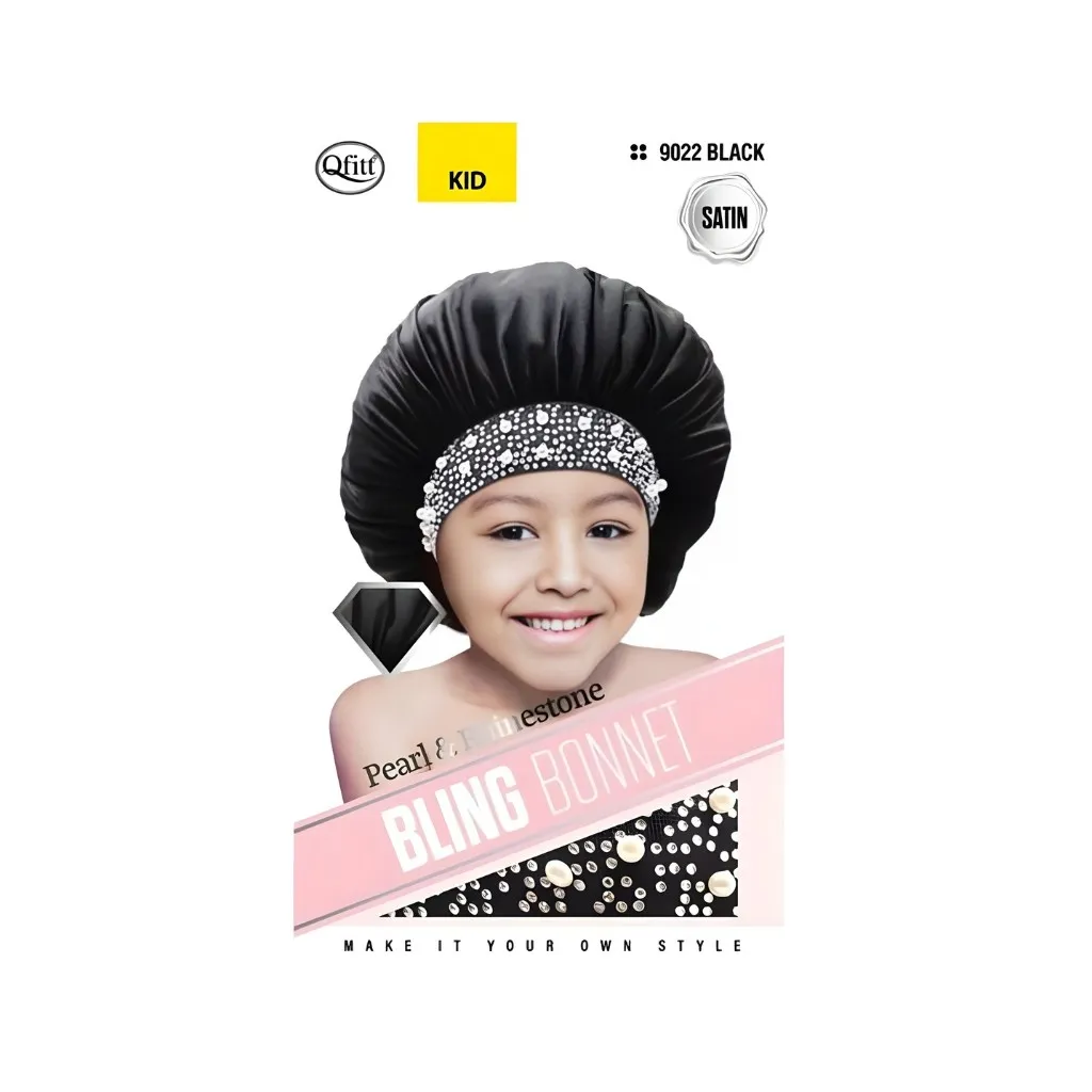 Bling Satin Bonnet 12CT